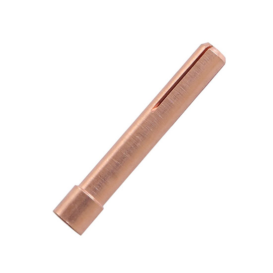 Tungsten electrode clamp