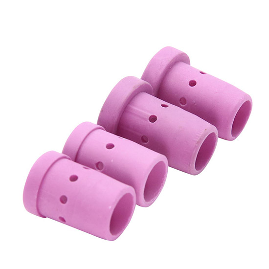 Secondary welding ceramic nozzle splitter