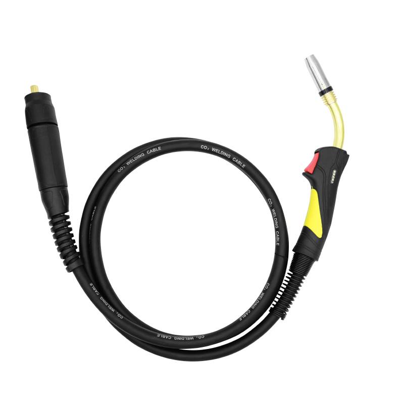 Secondary protection welding gun