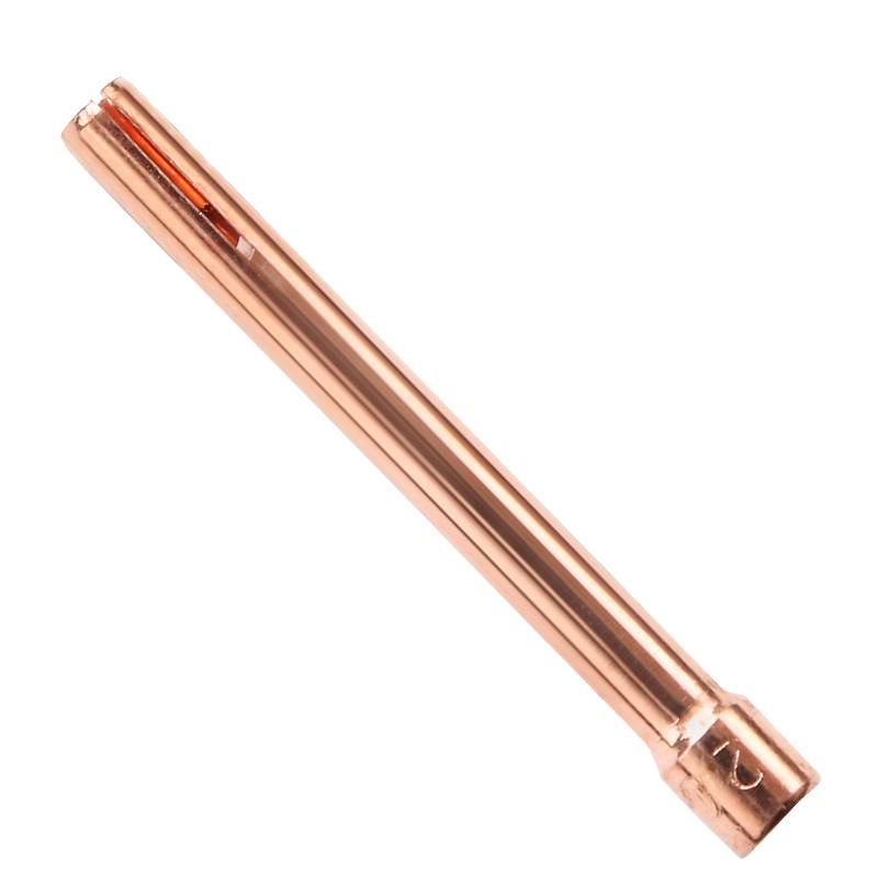 Tungsten electrode clamp
