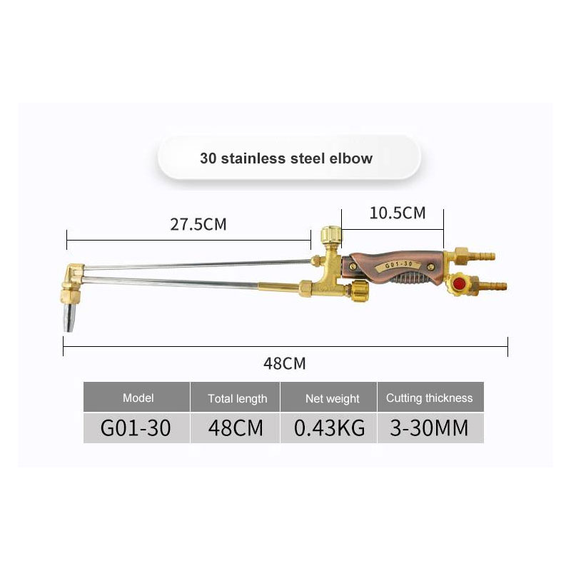 Shooting suction cutting torch