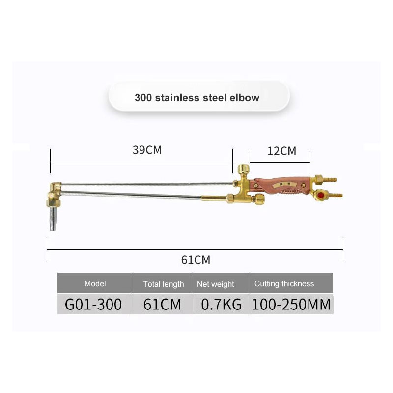 Shooting suction cutting torch