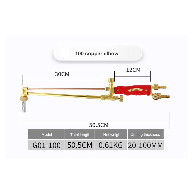 Shooting suction cutting torch