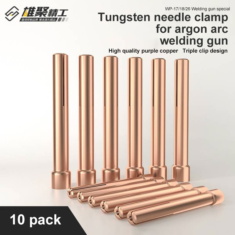 Tungsten electrode clamp
